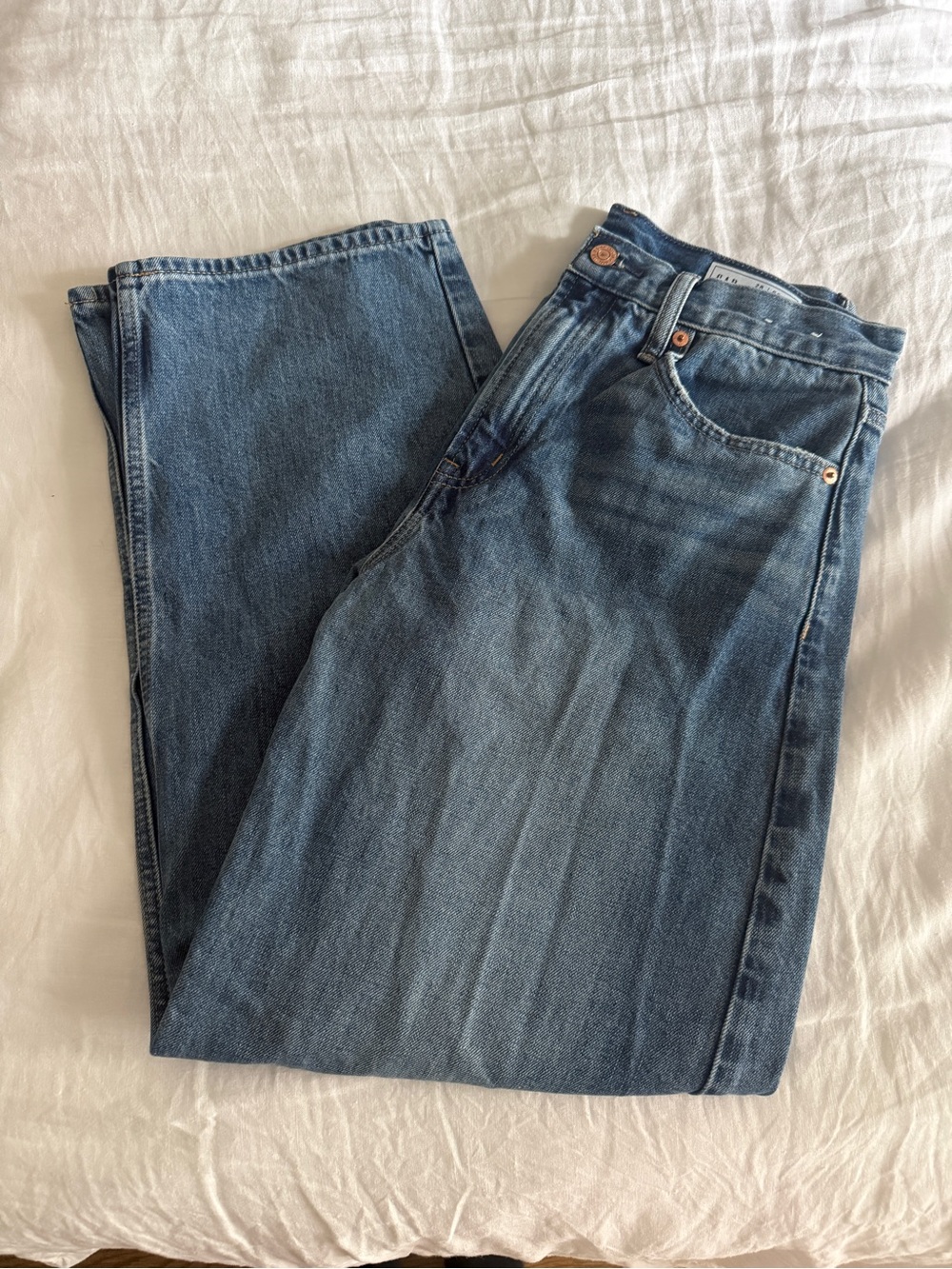 GAP Barrel High Rise Jean Size 28/6R